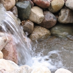 Wisconsin water feature installation includes stunning waterfalls